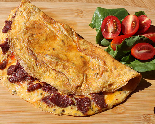 Sucuklu Omlet